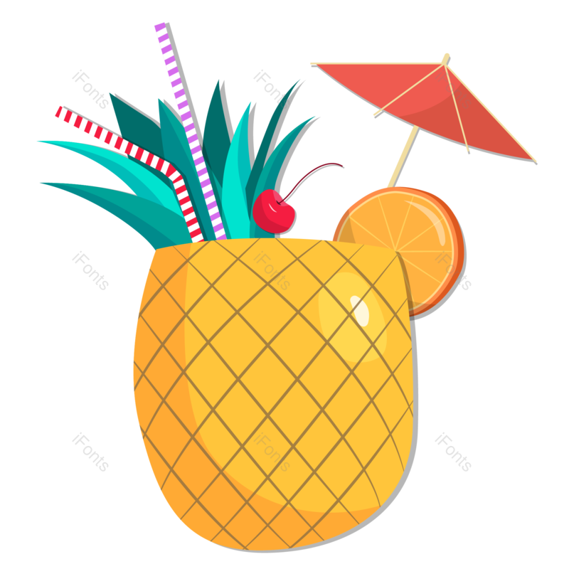 夏天图片,饮品元素,PNG,免抠素材